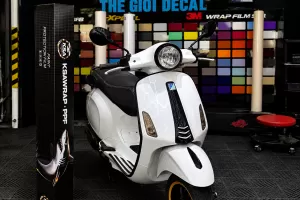 Decal xe Vespa
