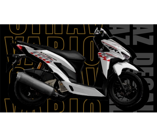 Decal xe Vespa