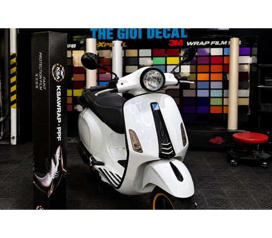 Decal xe Vespa