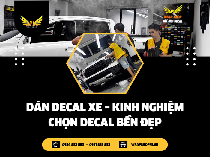 Tại sao dán decal xe trở thành tuyên ngôn cá tính?